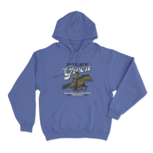Cowboy Hoodie Blue