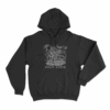Duckman Riley Green Hoodie Black