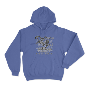 Duckman Riley Green Hoodie Blue
