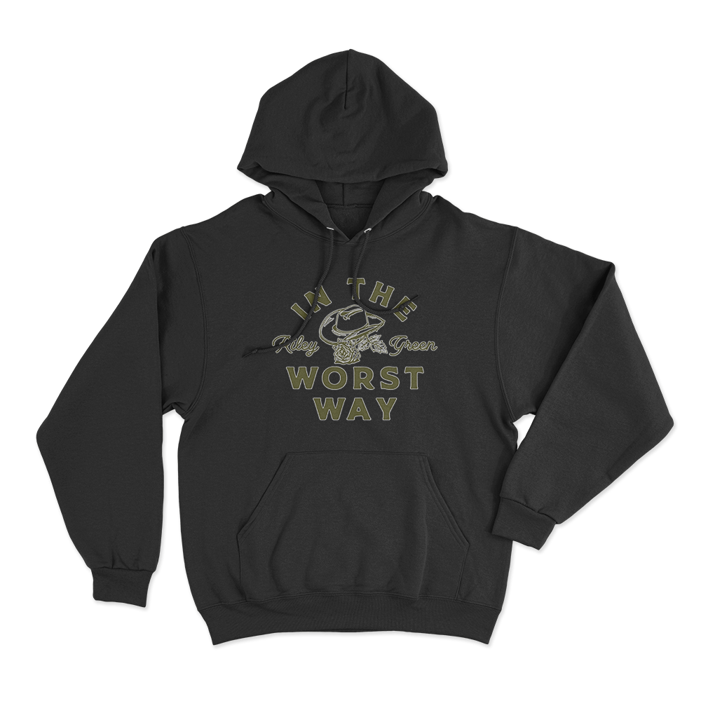 In The Worst Way Hoodie Black In The Worst Way Hoodie Black