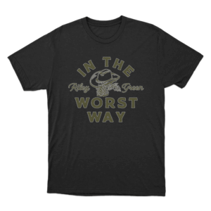 In The Worst Way T Shirt Black