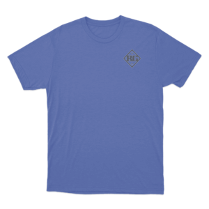 RG Logo T Shirt Blue
