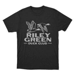 Riley Green Duck Club T Shirt Black