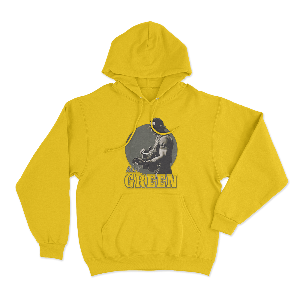Riley Green Guitarist Hoodie Yellow Riley Green Guitarist Hoodie Yellow