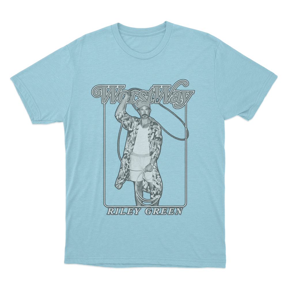 Worst Way Photo T Shirt Sky Blue Worst Way Photo T Shirt Sky Blue